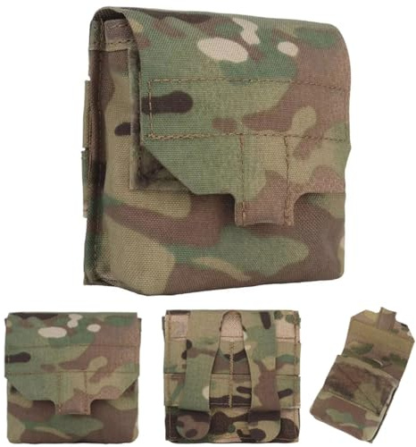 Small Camouflage MOLLE Pouch Waist Pack Bag EDC Organiser Medic Tool Bag Airsoft Military Army Utility Belt Backpack Vest Pouch Camo