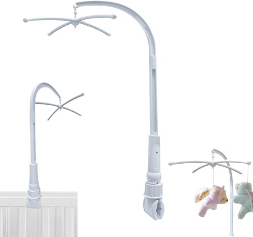 Mobile Baby Halterung, Baby Mobile Halterung, Mobile Halterung, Die Halterung Mobile Babybett Kann Frei Gedreht Werden, um Spieluhren, Windspiele, Bettglocken, Beruhigend und SchläFrig HäNgen