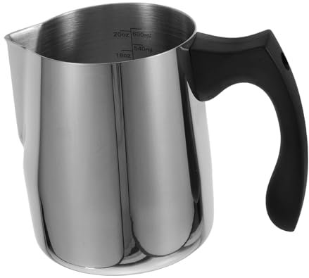 SMASOLO Jarra De Acero Inoxidable Para Espumar Leche Taza Medidora Accesorio Para Espresso