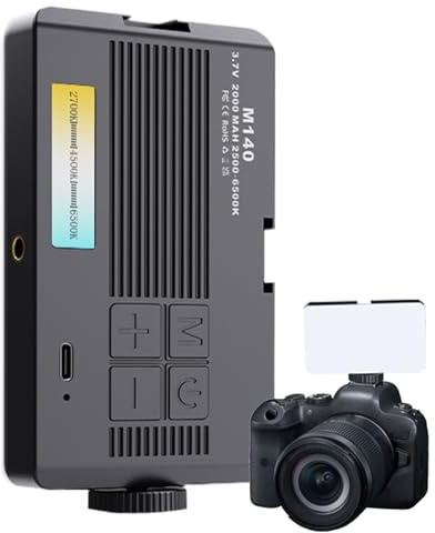 Luce Per Selfie Del Telefono - Luce Fotocamera Ricaricabile - Integrata 96 LED Illuminatore Fotografico Con Luminosità Regolabile Per Computer Portatile Monitor Fotocamera