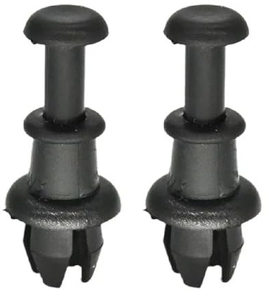 Heckablage Spannseil Kompatibel Mit VW Für Golf Für R32 2 Stück Befestigungsclip Für Kofferraum-Lanyard Hutablage-String-Clips Ersatzteile 1M6867574A