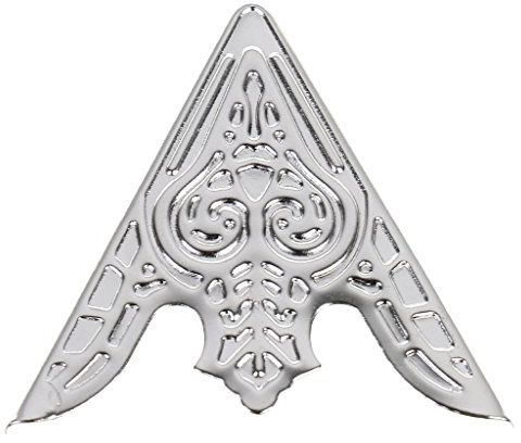 6×Shirt Collar Metal Clips--Silver (3.5CM)
