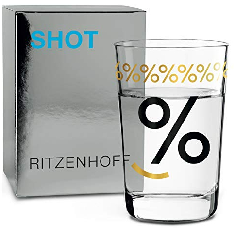 Ritzenhoff Next Shot - Bicchierino da liquore in cristallo, 40 ml