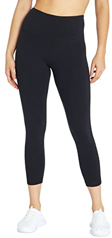 Bally Total Fitness kvinnors hög midja mitten av vaden legging capri
