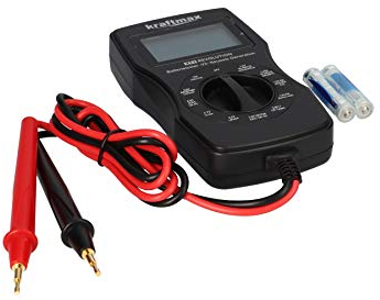 Comprobador de batería para pilas AAA, AA, NI-MH, batería de litio, C, D, 1,5 V hasta 9 V, pilas N y de botón