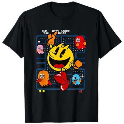 【PAC-MAN】PAC-MAN Illustration 003 Camiseta