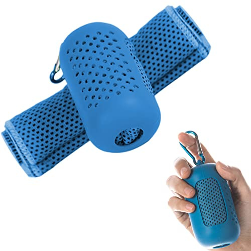 Teksome Asciugamano refrigerante per lo sport – Asciugamani rinfrescanti per la stagione calda – Asciugamani portatili da yoga, asciugamano rinfrescante per palestra, spiaggia, yoga, sport, viaggi