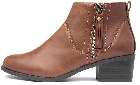 Lilley Maisy Womens Tan Ankle Boot - Size 4 UK - Brown