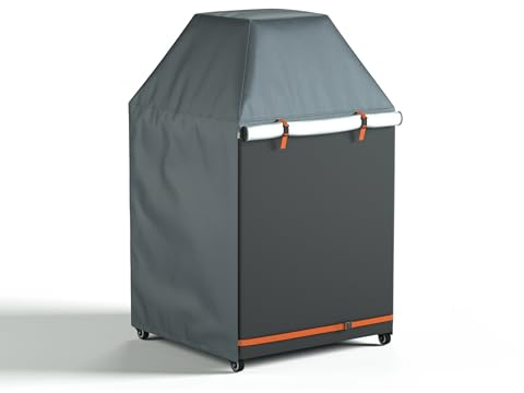 Cubierta para dispensador de cerveza con tela Oxford impermeable 600D para proteger la torre de cerveza al aire libre o interior, 26.8 x 26.8 x 45.7 pulgadas