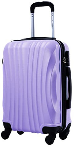 R.Leone 60x40x20 ruota smontabile 55x40x20 cm Ryanair Valigia Bagaglio a mano 4 Ruote Rimovibili Capienza Massima Trolley in ABS 2037MAX (60x40x20 ruota smontato 55x40x20 cm, Verde Acqua)