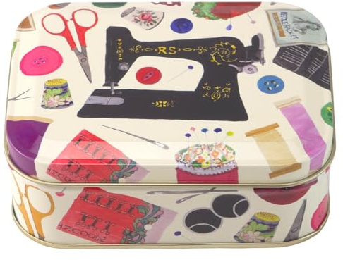 That's Crackers! Needles & Thread | Sewing Nik Naks Tin | Small Rectangular Tin | Gift Idea