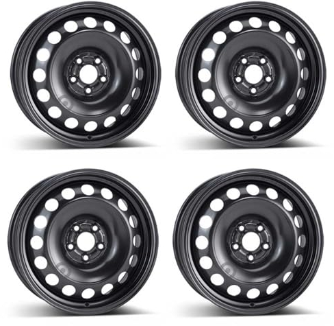 4x Alcar Stahlfelgen 4-9680 6.5Jx16 ET42 5x100 kompatibel mit Skoda Fabia Octavia