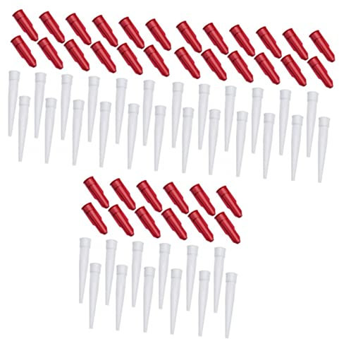 Gadpiparty 36pezzi Ugelli Per Calafataggio Con Coperchio Accessori Per Sigillanti Strumenti Per Decorare e Riparare Superfici Irregolari Facili Da Usare e Leggeri