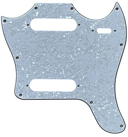 Für Melody Maker SG Stil Gitarre Pickguard (4 Schichten weiße Perle)