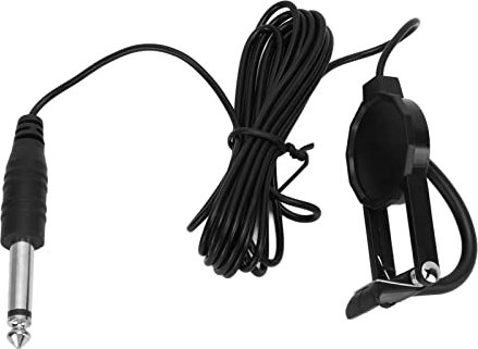 VIOLIN PICKUP PROFESSIONAL CLIP ON DESIGN WITH 1 4IN JACK BLACK