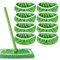 8 Stück Tücher für Swiffer Bodenwischer, Bodentücher für Swiffer Sweeper Mop, 25,4 x 11,5CM Trockene/Feuchte Bodentücher, Universell Bodentücher für Die Reinigung von Oberflächen