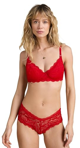 ENVIE DE FRAISE Soutien Gorge en Dentelle Grossesse et Allaitement Rouge 95C