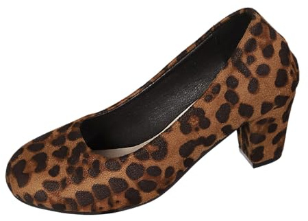Generisch 2026 Señoras Terciopelo Dirndl Zapatos Con Tiras Elegantes Zapatos De Baile Zapatos De Tacón Con Correa Para Boda Oktoberfest Y Fiesta, marrón, 40 EU