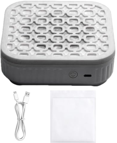 FVPKYUR Aspiratore di Polvere a Vuoto per Unghie,Estrattore Polvere 5500RPM Con Filtro - 2 Modalità Silenzioso Ricaricabile Potente Aspiratore Di Per Unghie | Per Gel Smalto Pedicure Per