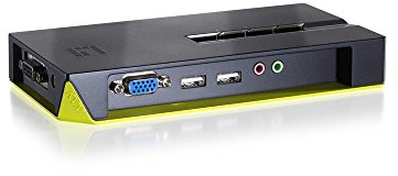 Levelone Viewcon KvM-0421 - KvM-/audiO-Switch - Usb - 4 Anschl?sse - 1 Lokaler Benutzer (kvM-0421)