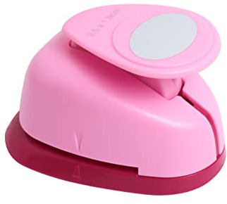 efco 1791016 Stanzer M, Oval Motivstanzer, Kern: Metall, Pink, 2.5 x 1.9 cm