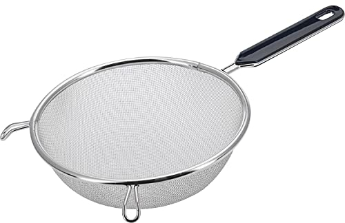 Westmark Colador doméstico, Traditionell, ø 18 cm, acero inoxidable/plástico, plata/negro, 12842270