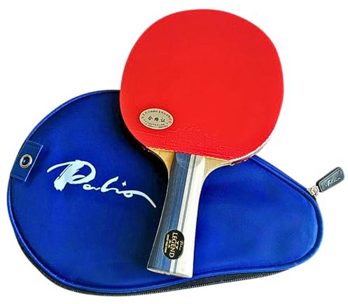 Palio Legend 2.0 Bordtennisrack och fodral | ITTF-godkänd avancerad ping pong racket | Maximal kraft, hastighet och snurra