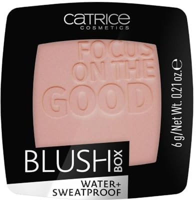 CATRICE Blush Box, Rouge, Nr. 025 Nude Peach, orange, matt, vegan, Mikroplastik Partikel frei, Nanopartikel frei (6g)