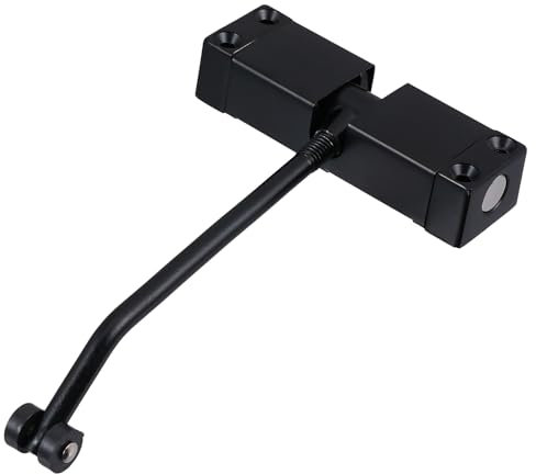 Housoutil 1ensemble Ferme-porte Automatique Inoxydable Kit De Fermeture Silencieuse Pour Portes Battantes Et Coulissantes Installation Facile Pour Maison Et Bureau