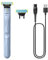 Philips OneBlade First Shave Autentico Sistema di rasatura elettrico ibrido per ragazzi, modello QP1324/30