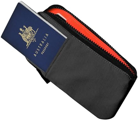 ALPAKA Zip Travel Wallet – Reisebrieftasche mit RFID-Schutz | 3 Innenfächer, 2 Kartenfächer, YKK-Reißverschluss, leise, recyceltes Material