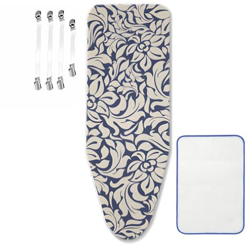 ZJBKX Bügelbrettbezug Größe XXL, Universal bis max. 160x60cm, Bügeltischbezug für Schnelles und leichtes Bügeln