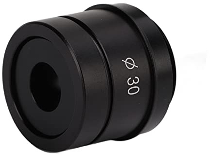 Anillo Adaptador de Microscopio 23,2 Mm 30 Mm, Anillo Adaptador de Ocular de Metal Portátil Confiable y Liviano para Puerto C/CS de Cámara
