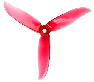 ROXENT 5X4,5X3 Dreiblatt-PC-ABS-Propeller, for FPV Racing Freestyle 5-Zoll-Drohne Drohnen-Quadrocopter(10Pairs Red)