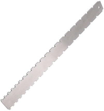 E Gitarrenhals Lineal Mit Eingekerbter Gerader Kante Metallgitarren Griffbrettlineal Gitarrenbund Nivellierungslineal Gitarrenbauer Werkzeug