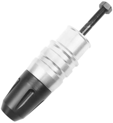 Motorrad-Schieberegler Für Y&amaha Für MT-01 Für MT-03 Für MT-25 Für MT-07 Für MT-09 Für MT-10 FZ-07 FZ-09 XSR Motorradrahmen Sturzpads Auspuff-Schieber Sturzschutz Motorrad-Crash-Protector(SILBER,1 S