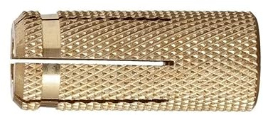 Messing Spreizhülse Einschlaganker M12 (16x38) - 100 Stück