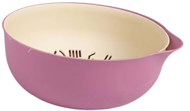 Cabilock Cesta De Drenaje Para Alimentos Canasta Coladora De Plástico Duradera Recipiente Para Lavar Para Cocina y Escurridor De Platos