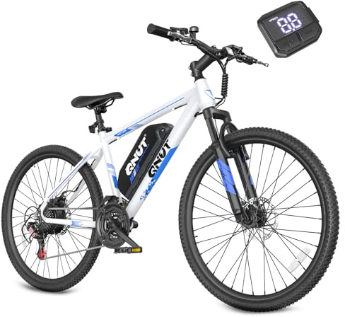 QNUT Electric Bike for Adults, Peak 1000W Motor 26 Commuter Ebike Victor