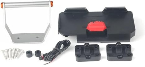 QGMKMVZZBK Porta Cellulare GPS Per 790/890ADV Per R Per Adventure 2024 Accessori Supporto Per Telefono Parabrezza Per Navigazione GPS Per Smartphone(Set 12MM Wireless)