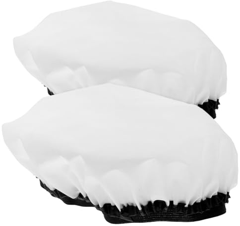 GALPADA Copri Lampada per Fotografia Diffusore a Bocca Larga 27 CM, 2 Pezzi Resistente per Lampade da Studio e Flash Professionali