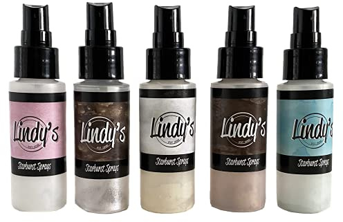 Lindy's Stamp Gang Starburst Spray Set, Sweet Treats, 2 oz, Pack of 5
