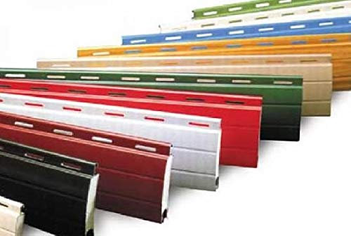 AWITALIA - Tapparella avvolgibile in alluminio coibentato con misure personalizzate senza supplemento (made in Italy), vari colori e optional, dimensioni a partire da 100x150 (larg. x alt.)