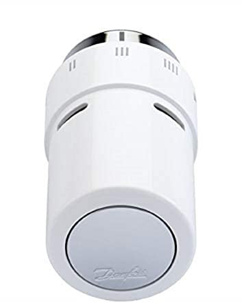 RAX, Thermostatic Sensor, RA, Liquid, Sensor Type: Built-in, Combi - Chrome/White