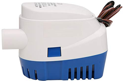 T best Pompe immergée pour Bateaux Pumps Pompes de cale automatiques avec Interrupteur à Flotteur pour Tension de Yacht de Bateau 24V