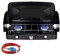 Camplux JK-8620-DE Campingkocher 2-Flammig, Kompakter Camping Gaskocher mit Deckel, Tragbarer Gasherd Outdoor, 50mbar, 2400 Watt, LPG