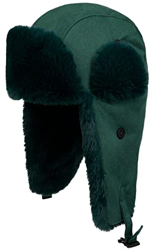 Seeberger Finola Fliegermütze Pilotenmütze Wintermütze Lapeer Damen - mit Ohrenklappen, Futter Herbst-Winter Winter