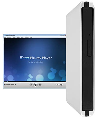 Acouto USB3.0 Blu Ray Laptop PC unità Ottica Esterna Masterizzatore Dvd CD Masterizzatore BD Registratore Tablet/Laptop e Periferiche, Esterno