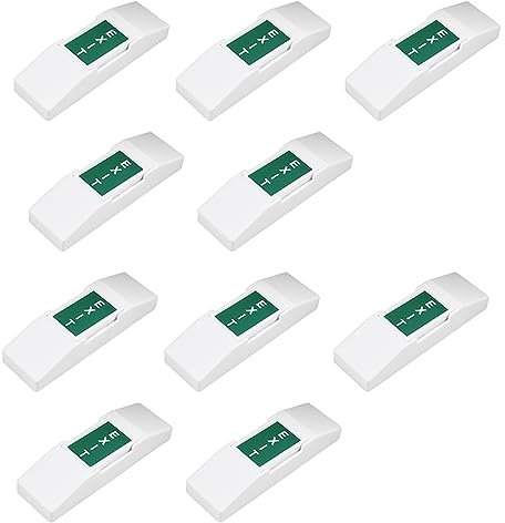reamhome 10X Interruptor Pulsador Momentaneo Cerrado de Salida de Emergencia de Puerta Automatica