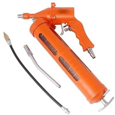 KJOET Pistolet graisseur Manuel à Levier Robuste Pistolet à Graisse pneumatique 500cc, Outil en Acier Lourd, Outils manuels, Pompe à compresseur pneumatique